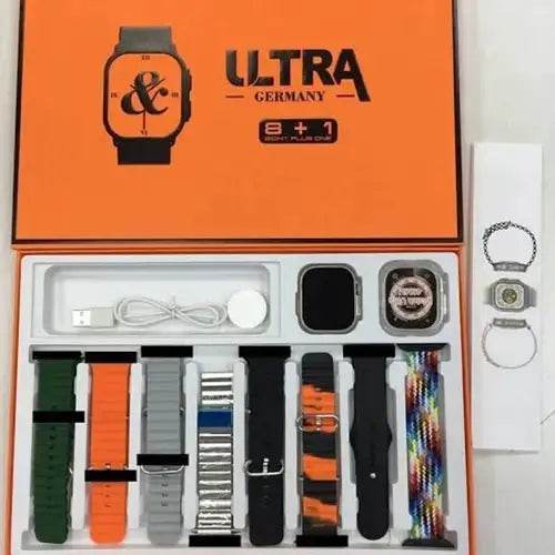 Y80 Ultra smartwatch high-definition large screen high configuration version + 8 strap combination + case - Stile Gadget